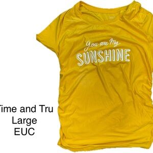 Size large maternity top